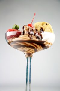 Ice cream sundae