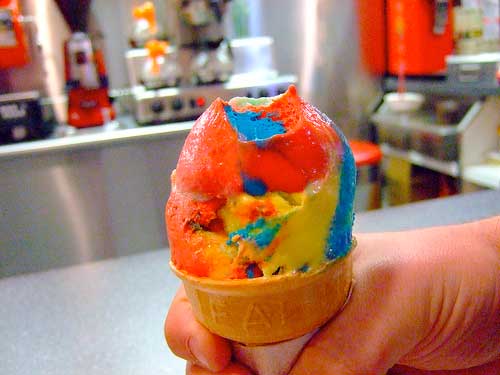 Superman ice cream photo Jose Mier org