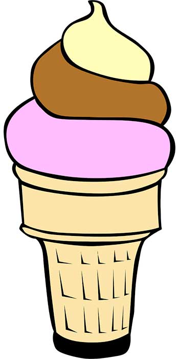 Neapolitan ice cream image