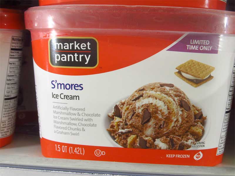 smores ice cream container