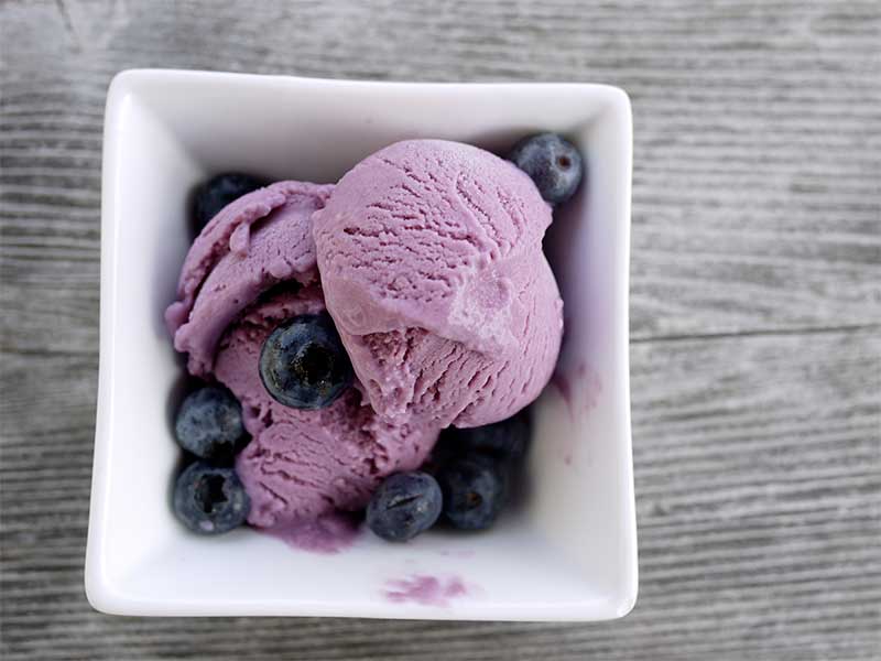 purple huckleberry ice cream frozen jose mier