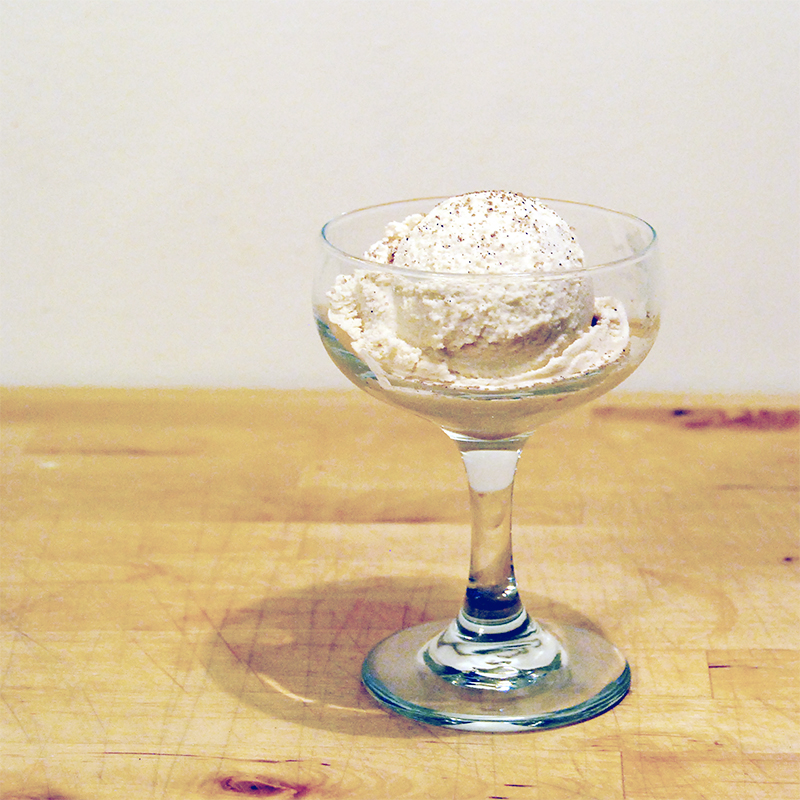 Champagne ice cream a la Jose Mier