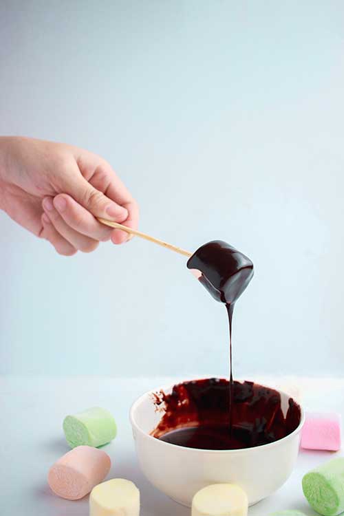 Jose Mier chocolate fondue