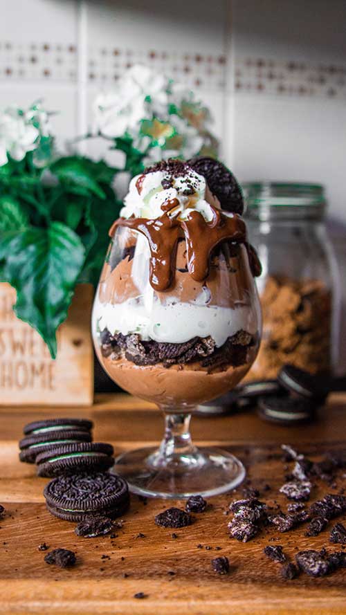 Outrageous oreo sundae by Jose Mier in Sun Valley, CA