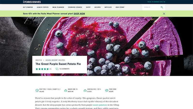 Purple sweet potato pie recipe site Sun Valley Jose Mier