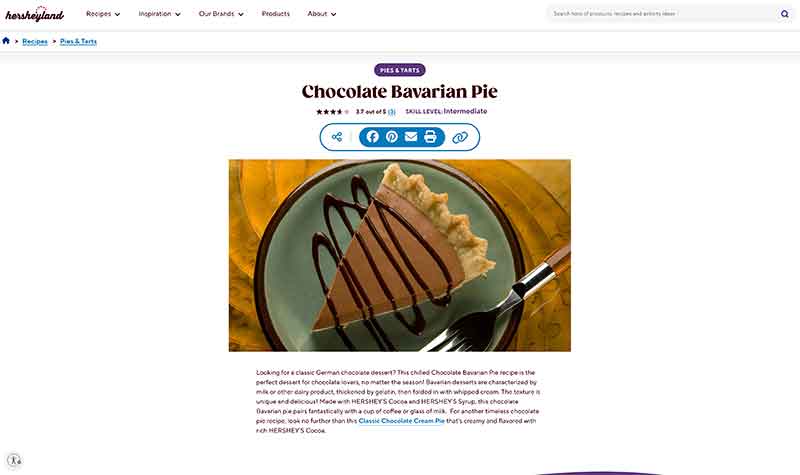 Jose Mier Bavarian Cream Pie Sun Valley, CA