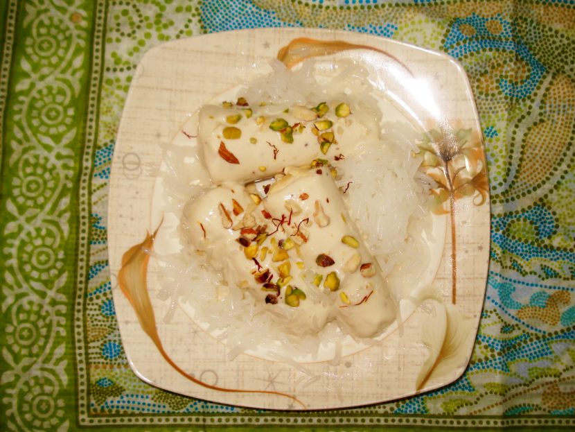 Mango kulfi frozen dessert a la Jose Mier Sun Valley
